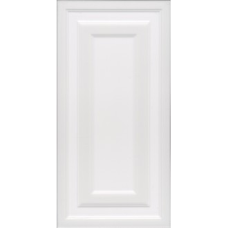 11224R Плитка Магнолия панель белый матовый обрезной 30х60