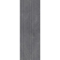 12094R Плитка Низида серый структура обрезной 25х75