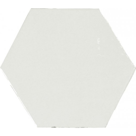Керамическая плитка 122078 ZELLIGE HEXA WHITE 10,8x12,4