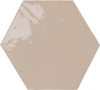 122080 ZELLIGE HEXA NUDE 10,8x12,4