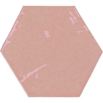 122082 ZELLIGE HEXA PINK 10,8x12,4