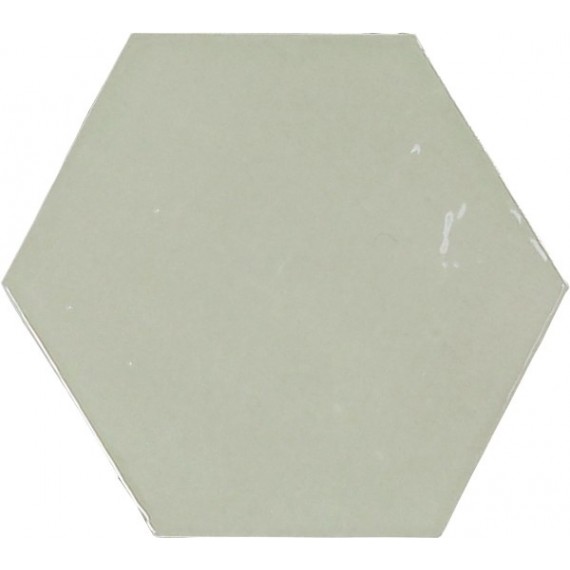 Керамическая плитка 122083 ZELLIGE HEXA MINT 10,8x12,4