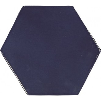 122085 ZELLIGE HEXA COBALT 10,8x12,4