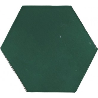 122086 ZELLIGE HEXA EMERALD 10,8x12,4