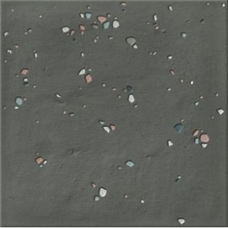 126394 STARDUST PEBBLES NERO R10 15x15