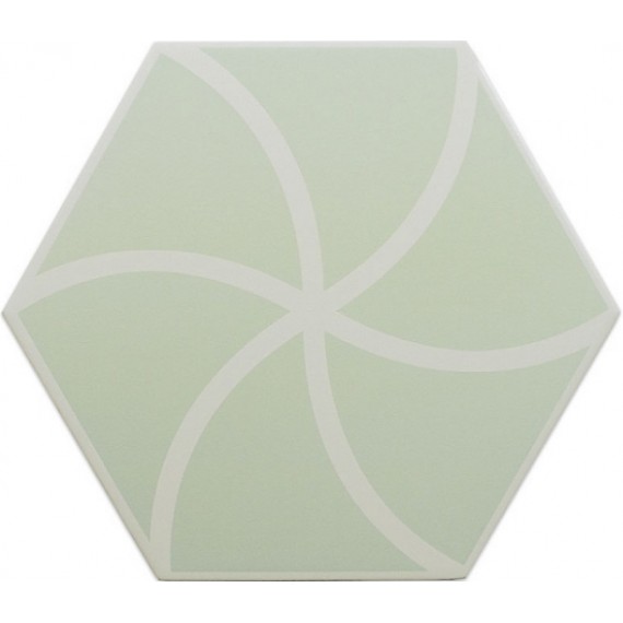 Керамогранит 127013 FANCY WAVES MINT R10 20x23