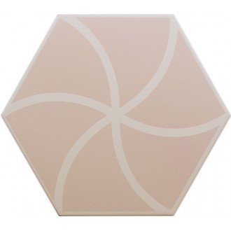 127015 FANCY WAVES PINK R10 20x23