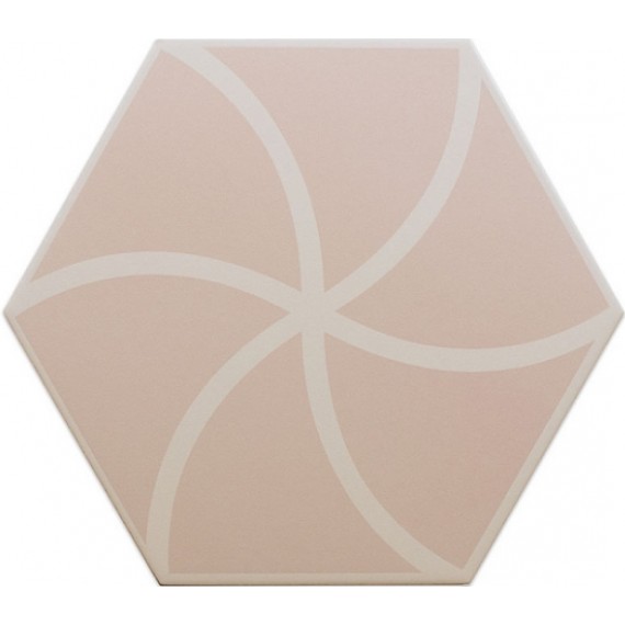 Керамогранит 127015 FANCY WAVES PINK R10 20x23