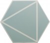 127016 FANCY LINES BLUE R10 20x23
