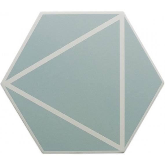 Керамогранит 127016 FANCY LINES BLUE R10 20x23