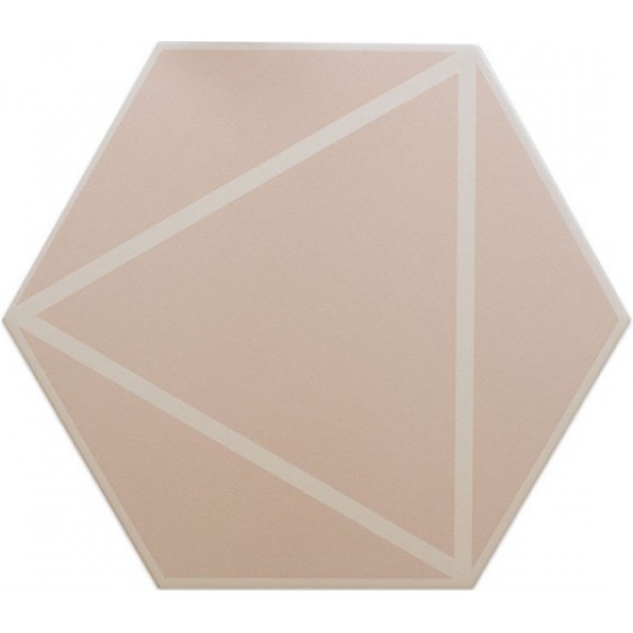 Керамогранит 127022 FANCY LINES PINK R10 20x23