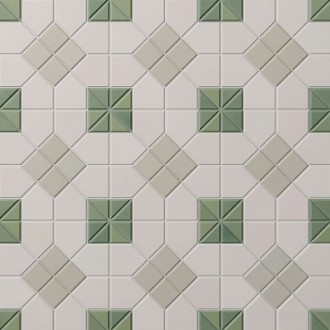 127935 TESSERAE SUIT MOSS 28x28