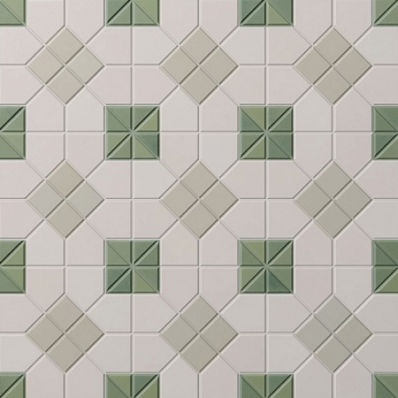 Керамогранит 127935 TESSERAE SUIT MOSS 28x28
