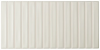 128690 Sweet Bars White Matt 12,5x25