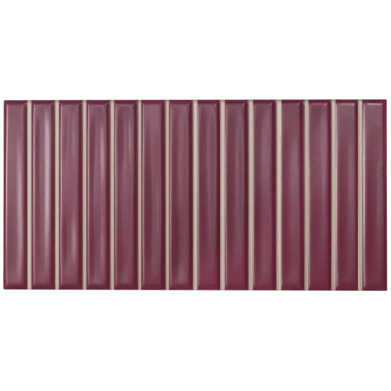 Керамическая плитка 128696 Sweet Bars Berry Matt 12,5x25