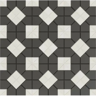 130013 Tesserae Suit B&W Plus 28x28