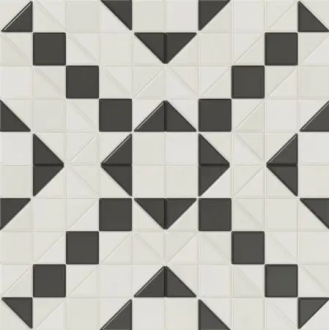 130014 Керамогранит Tesserae Like B&W 28x28
