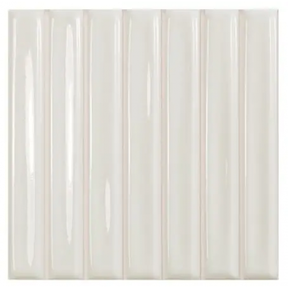 Керамическая плитка 130050 Sweet Bars White Gloss 11,6x11,6