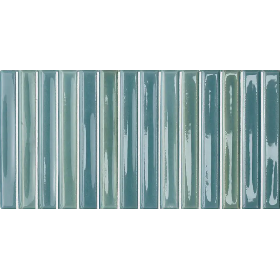 Керамическая плитка 133160 Colour Notes Bars Azur 12,5x25