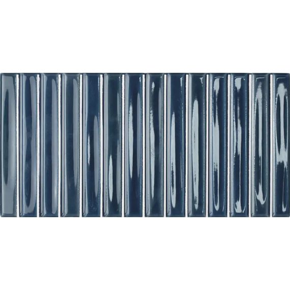 Керамическая плитка 133162 Colour Notes Bars Indigo 12,5x25
