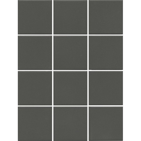 Керамогранит 1331 Агуста серый темный натуральный (30x40 из 12 частей) R10 9,8х9,8