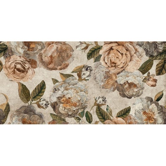 Керамогранит 133483 Керамогранит Alchymie Flowery Beige Nat Ret 60x120