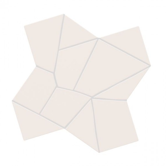 Керамогранит 134260 Trencadis Gaudi Chalk 8,5mm 25,5x25,5