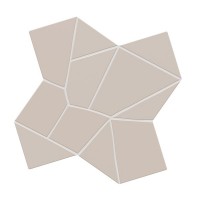 134262 Керамогранит Trencadis Gaudi Ash 8,5mm 25,5x25,5