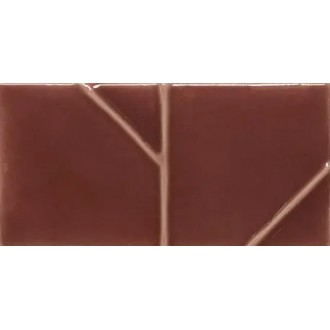 134629 Yoko Origami Bordo Gloss 6,2x12,5