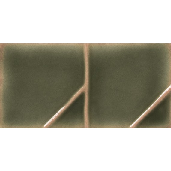 Керамическая плитка 134630 Yoko Origami Moss Gloss 6,2x12,5