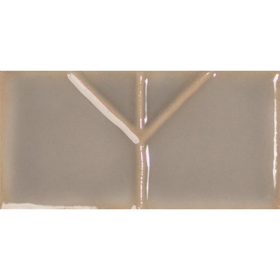 Керамическая плитка 134632 Yoko Origami Pewter Gloss 6,2x12,5