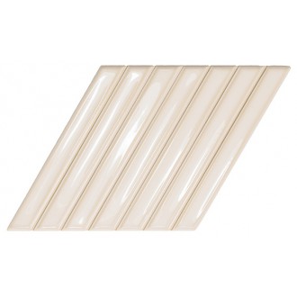 135020 Spike Bars B Deep White Gloss 15x25,9