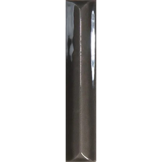 Керамическая плитка 139396 Nouvelle Vague Charcoal Gloss 3x16