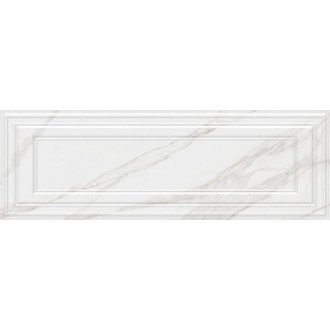 14002R Плитка Прадо белый панель обрезной 40x120