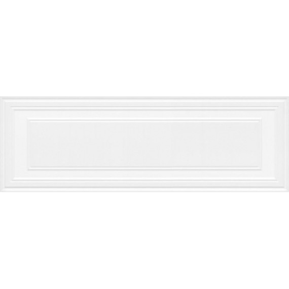 Керамическая плитка 14008R Монфорте белый панель обрезной 40x120