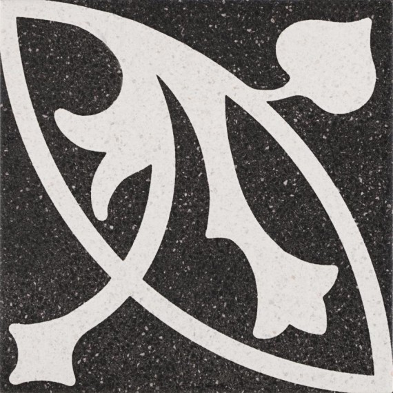 Керамогранит 15.826.003.0325 DECO ERTE NEGRO 22,3*22,3