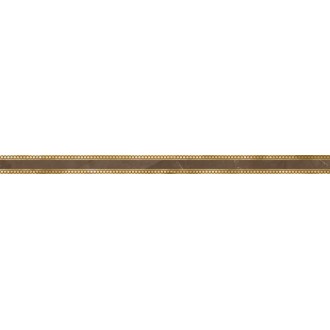 1506-0419 Миланезе дизайн Бордюр Римский марроне 3,6х60