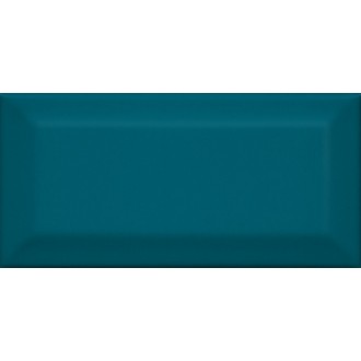 16057 Плитка Клемансо бирюзовый грань 7.4*15