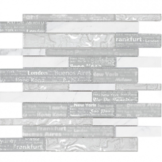 16096 Shapes D.HORIZON White 30x30