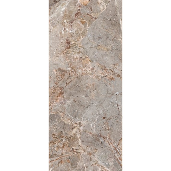 Керамогранит 163011 Керамогранит Breccia Argentum Lap 6mm 120х280