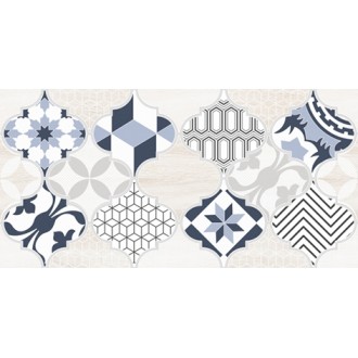 1641-8630 Мореска Декор 2 синий 20х40