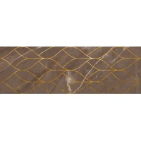 1664-0158 Миланезе дизайн Декор Тресс марроне 20х60