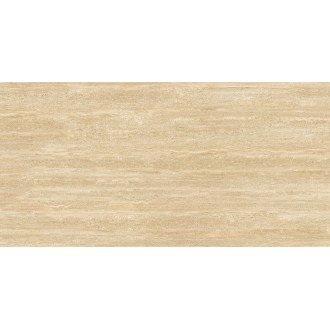 17422 Керамогранит Travertino бежевый рельеф ректификат 60x120