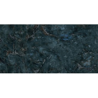 17438 Керамогранит Inverno полированный HG синий ректификат 60x120