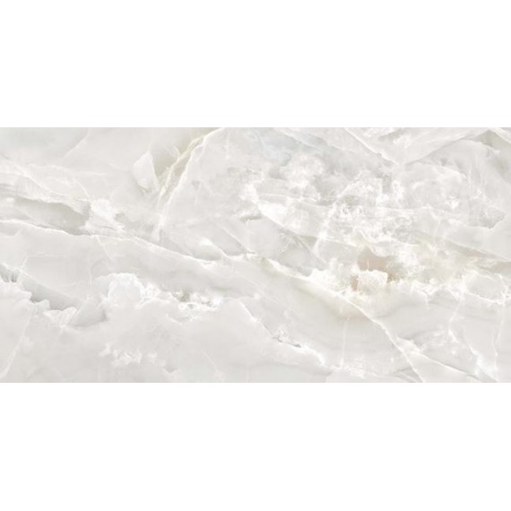 Керамогранит 18720293 Керамогранит Alabastri White Lucido 9mm 60x120
