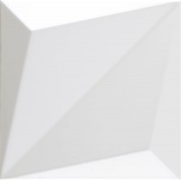 187342 ORIGAMI WHITE 25x25