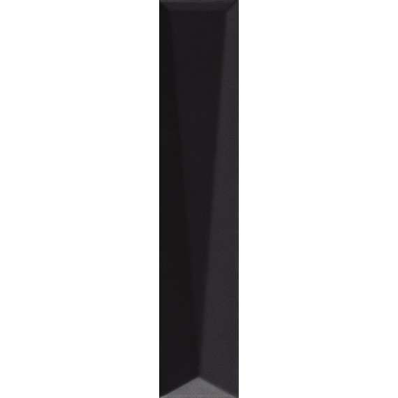 Керамическая плитка 192092 Плитка Up Lingotto Black Glossy 25x5