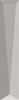 192093 Плитка Up Lingotto Grey Glossy 25x5