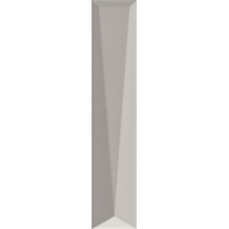 192093 Плитка Up Lingotto Grey Glossy 25x5