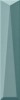 192096 Плитка Up Lingotto Green Glossy 25x5